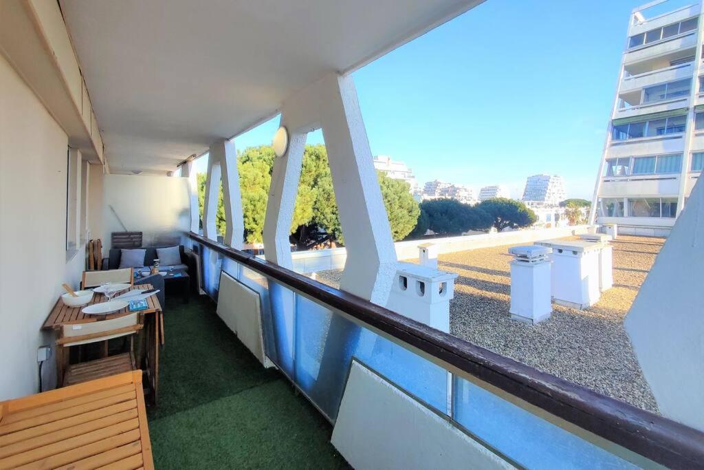 Grand Voile - Hyper Centre, Climatisation, Vue Panoramique Sur L'Architecture De La Grande Motte Apartment Екстериор снимка