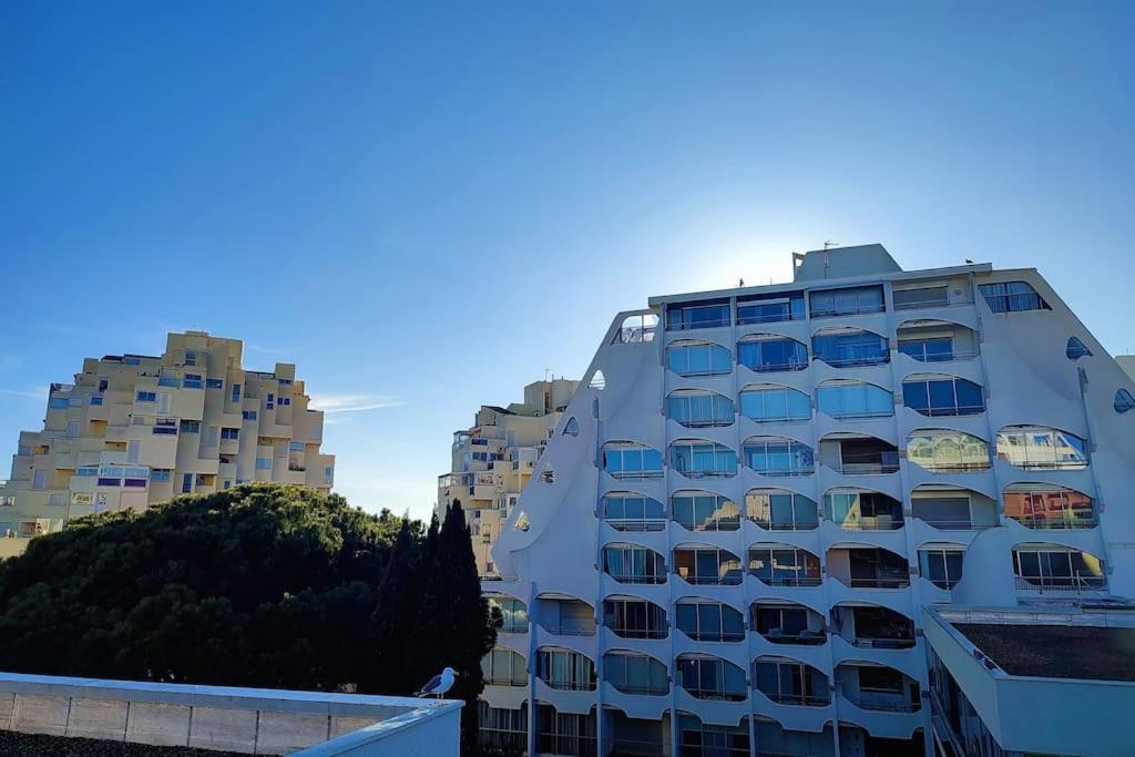 Grand Voile - Hyper Centre, Climatisation, Vue Panoramique Sur L'Architecture De La Grande Motte Apartment Екстериор снимка