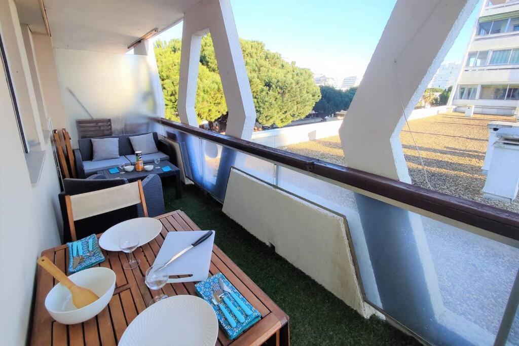 Grand Voile - Hyper Centre, Climatisation, Vue Panoramique Sur L'Architecture De La Grande Motte Apartment Екстериор снимка
